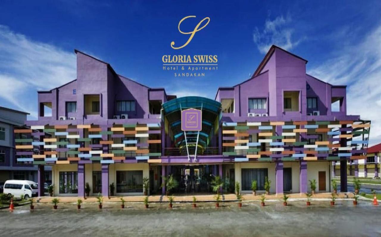 Gloria Swiss Hotel & Apartment サンダカン エクステリア 写真
